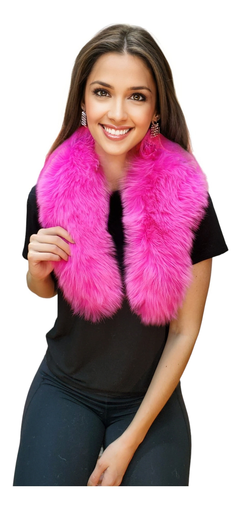 Collar Style FC001 Hot Pink