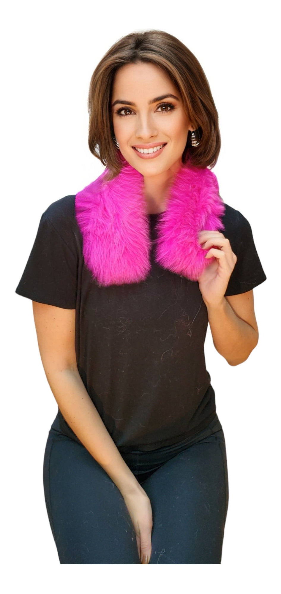 Collar Style FC002 Hot Pink