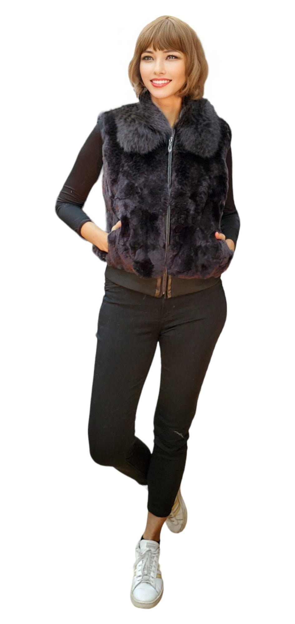 Vest Style RV011 Brown