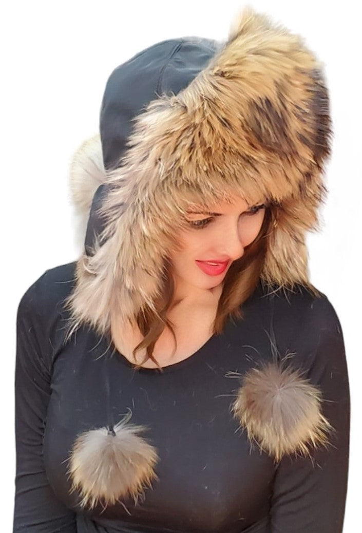Hat Style HA011 Black Natural