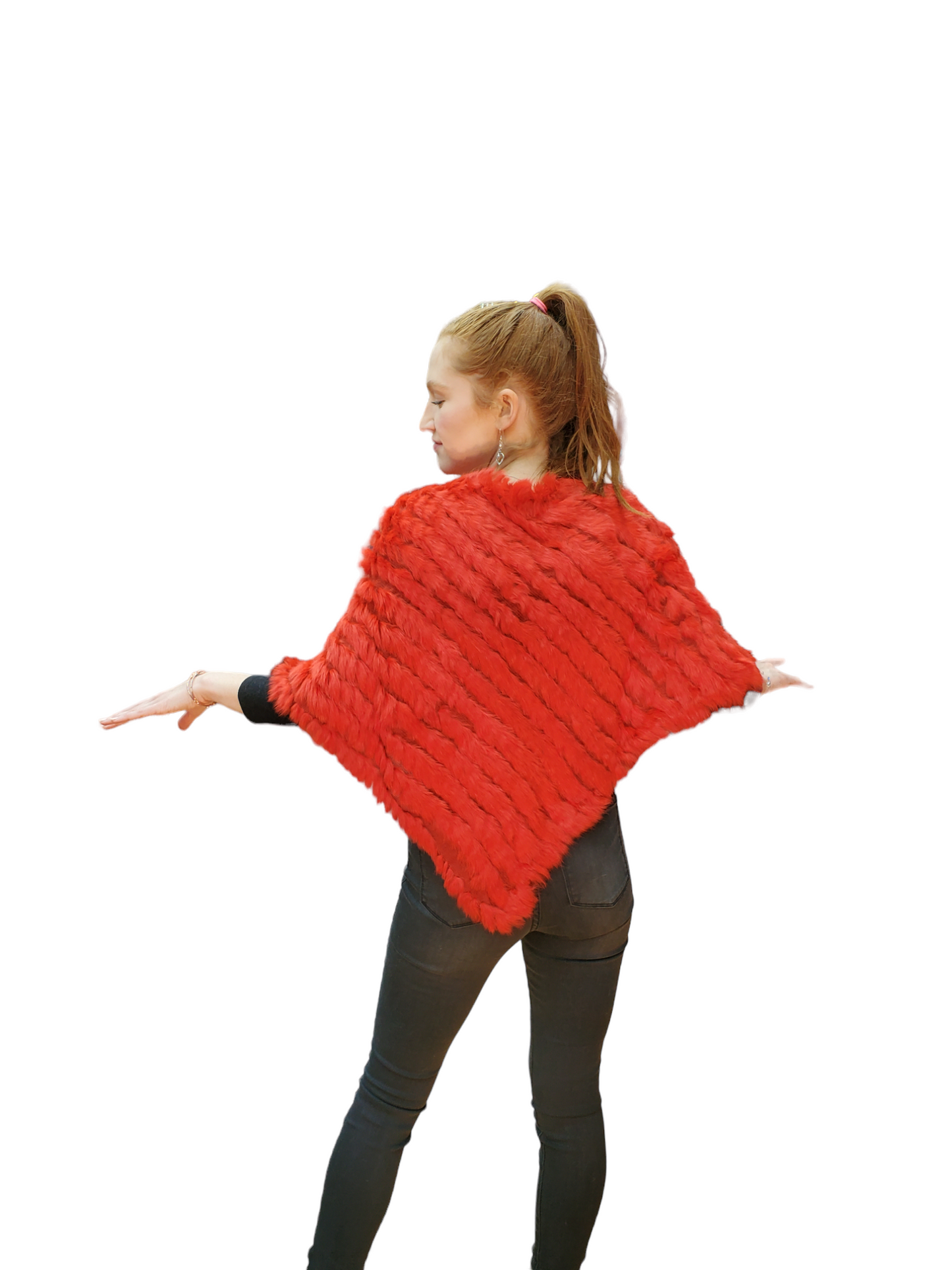Ponchos Style HL0645 Red