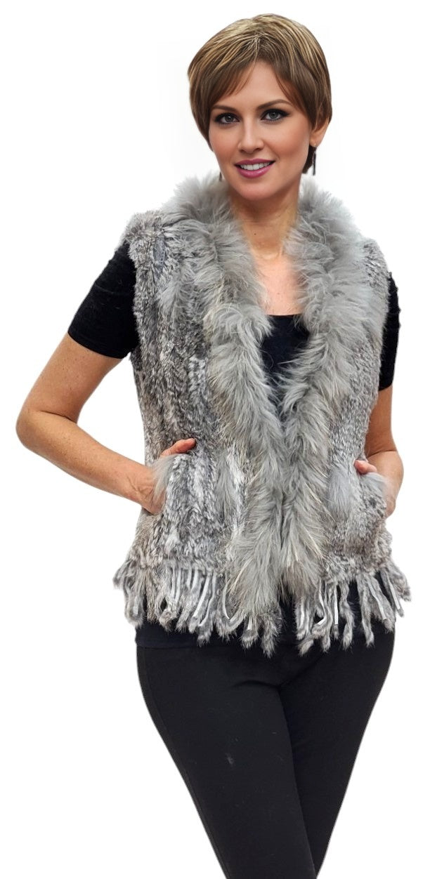 Vest Style HL30292 Natural Gray