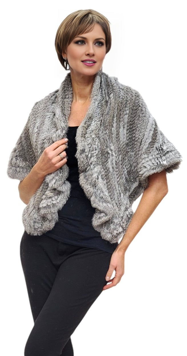 Shawl Style HL30433 Natural Gray
