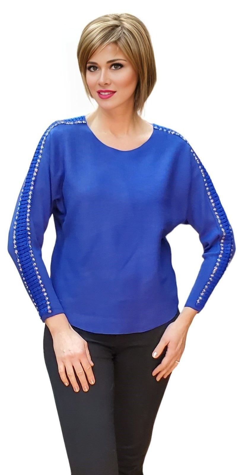 Sweater Style JL913 Royal Blue