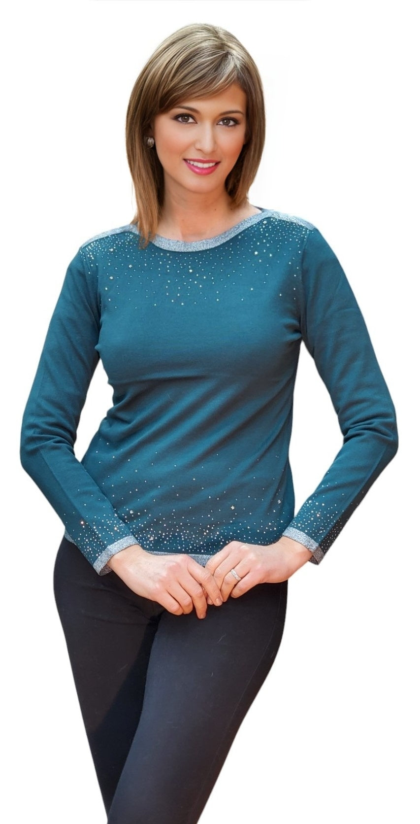 Sweater Style JL946 Green