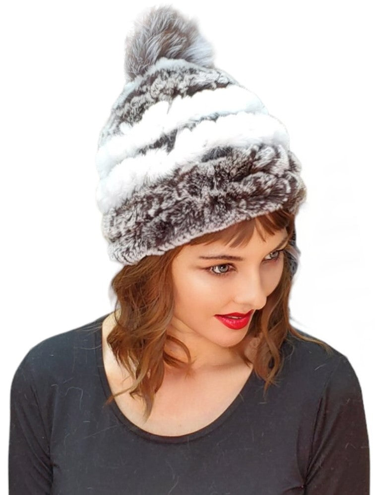 Hat Style KH1600 White Brown Snowtop