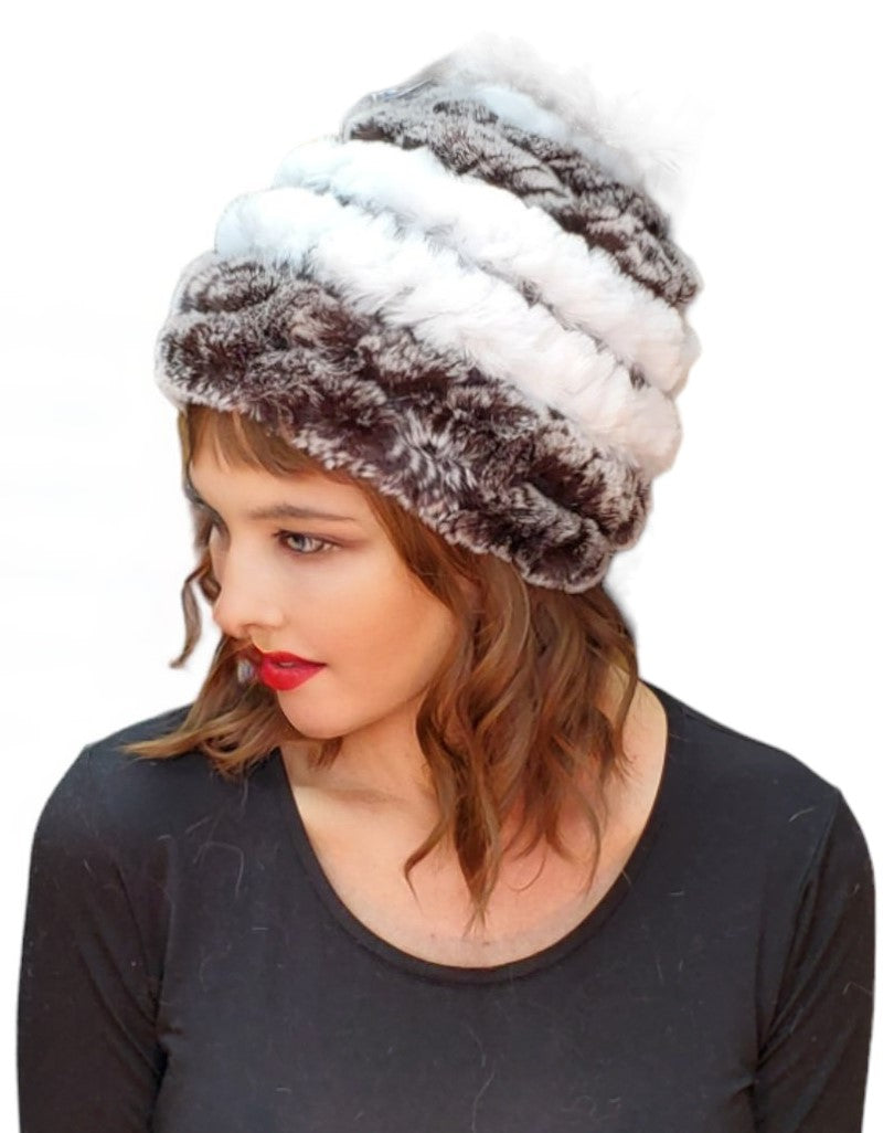 Hat Style KH1600 White Brown Snowtop