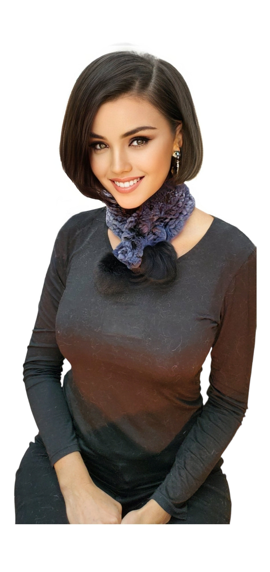 Scarf Style KRC80 Navy