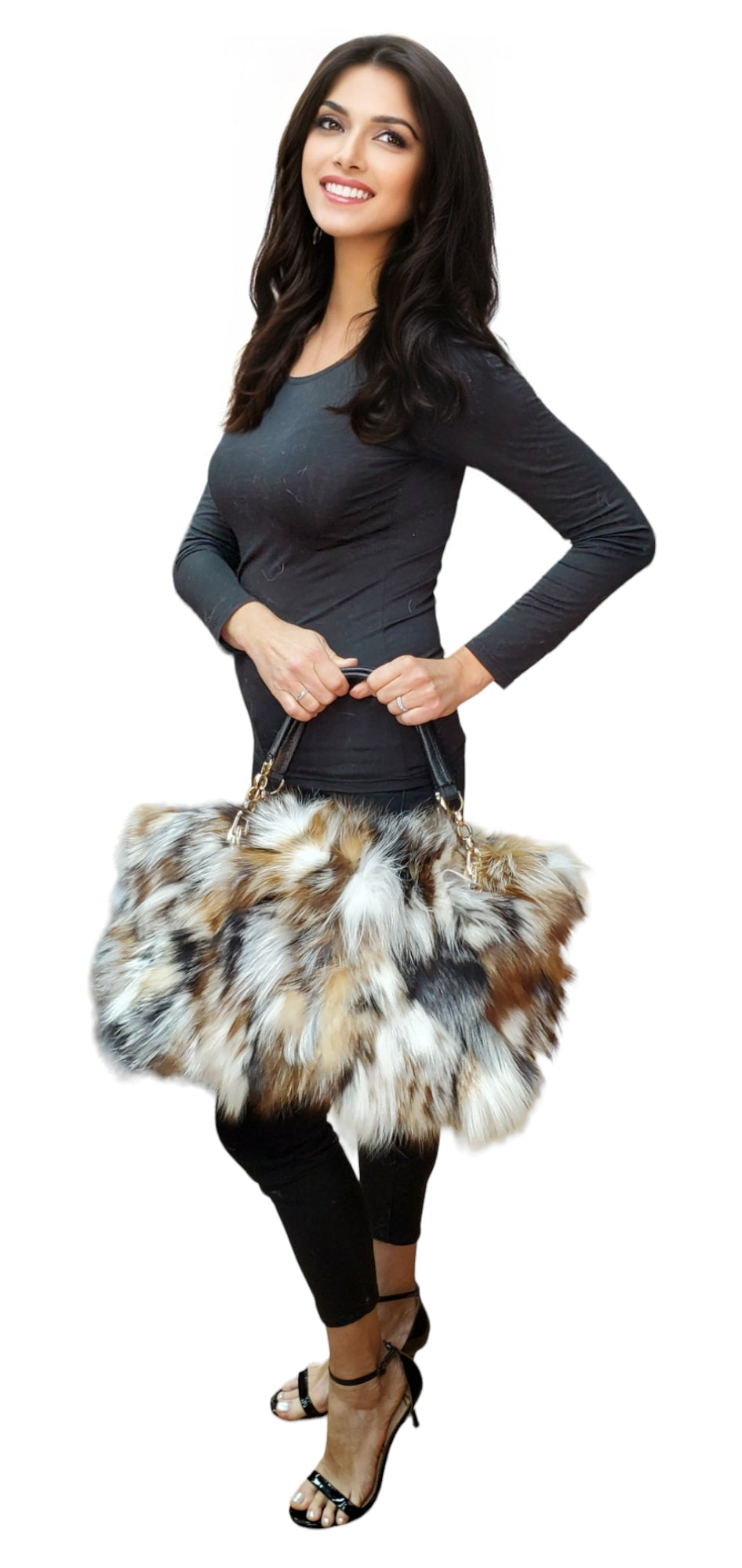 Fox Bag NY1531 Natural Multi