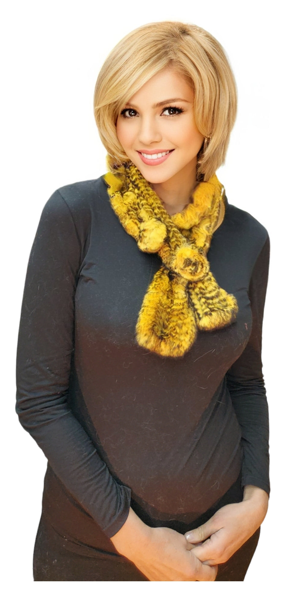 Scarf Style NY1534R Yellow