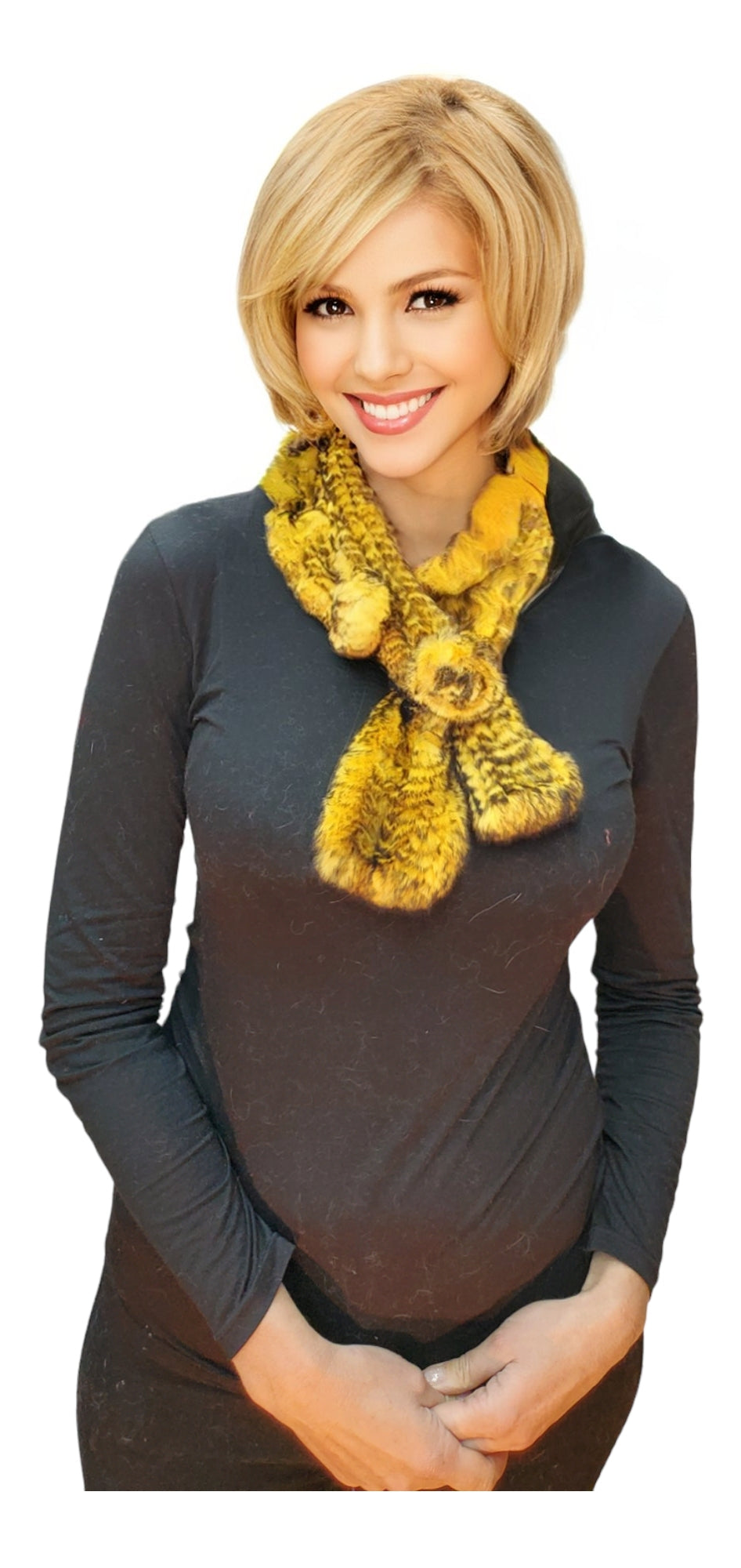 Scarf Style NY1534R Yellow