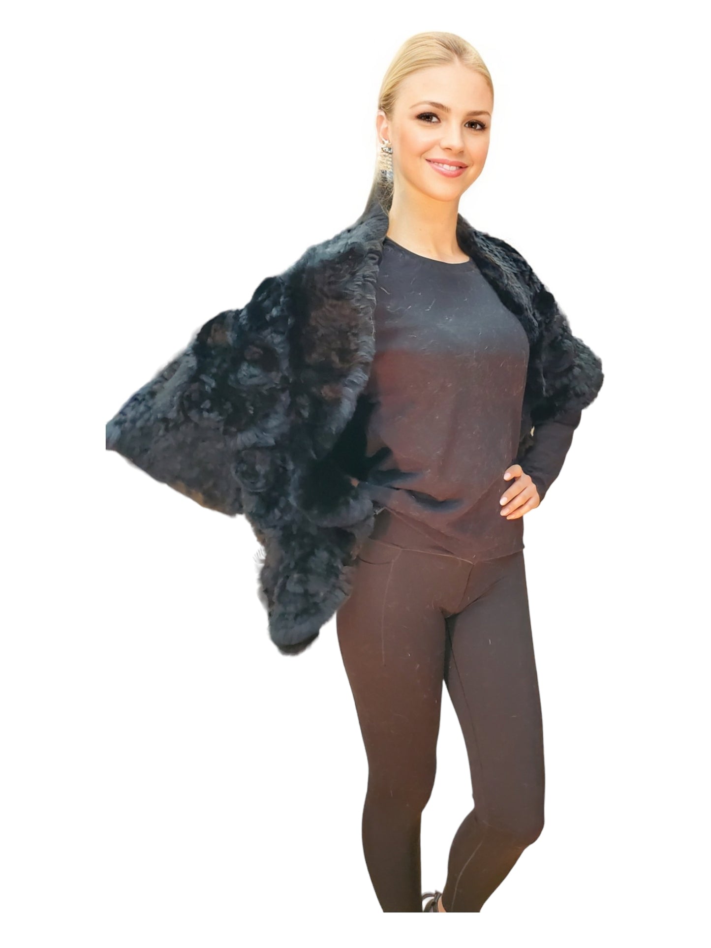Shawl Style P32 Black