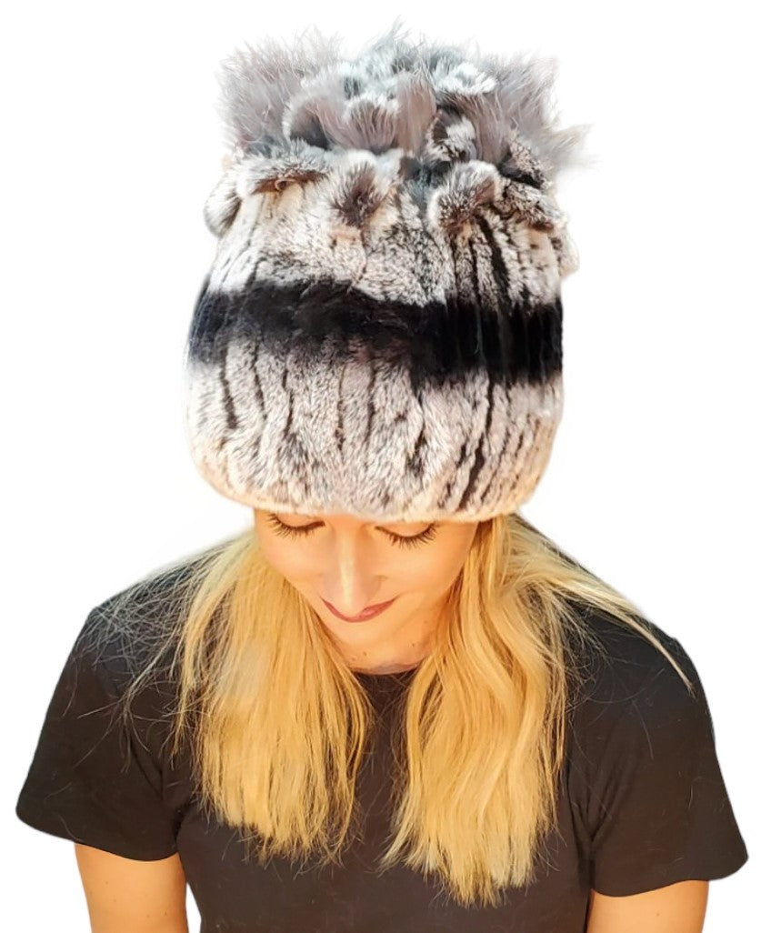 Hat Style RAH02 Chinchilla Black