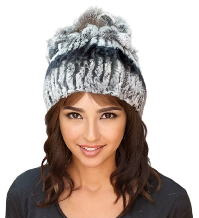 Hat Style RAH02 Chinchilla Black
