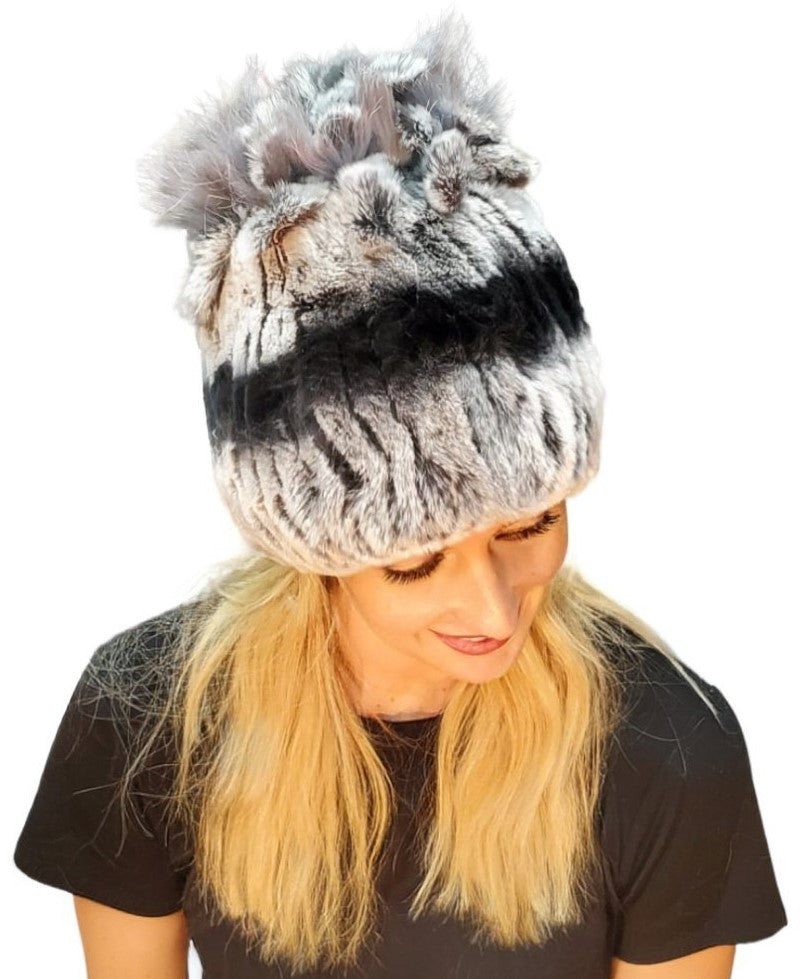 Hat Style RAH02 Chinchilla Black