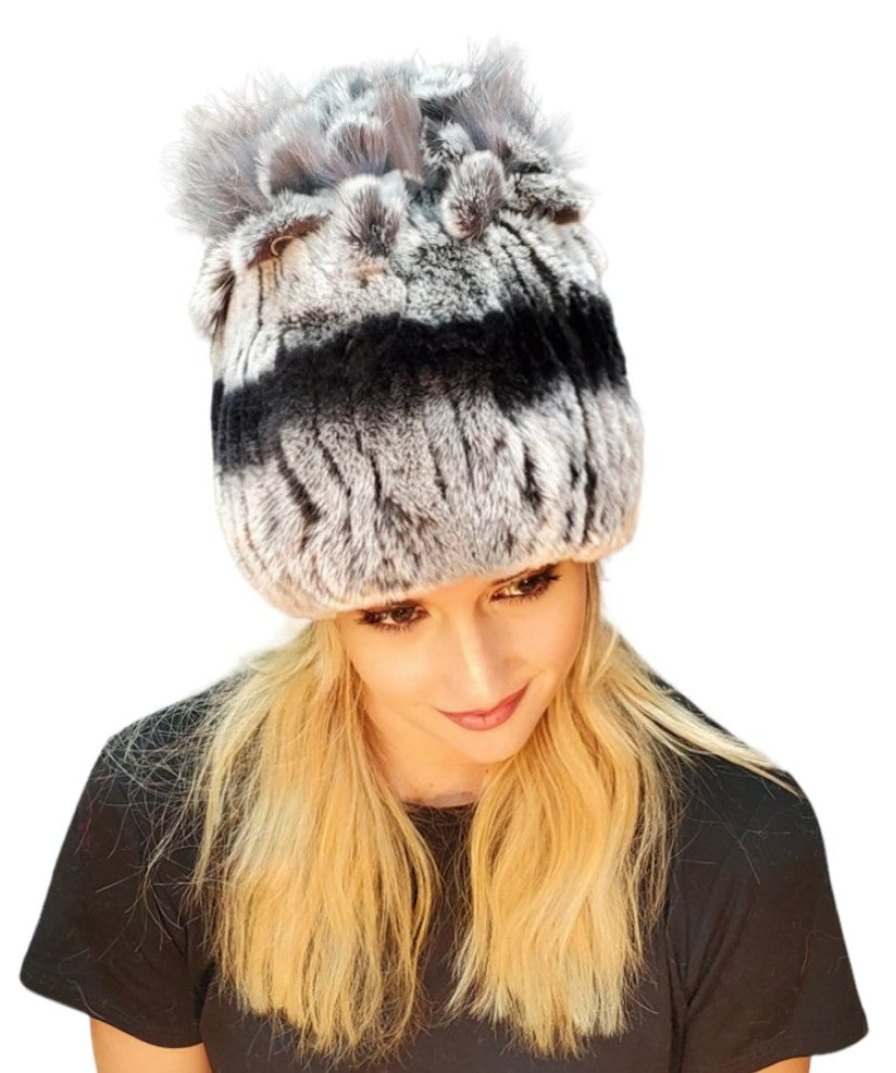 Hat Style RAH02 Chinchilla Black