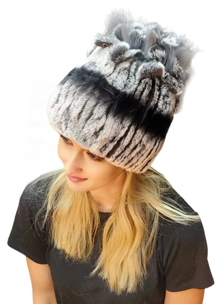 Hat Style RAH02 Chinchilla Black