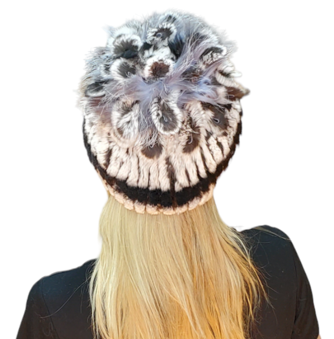 Hat Style RAH02 Chinchilla Black
