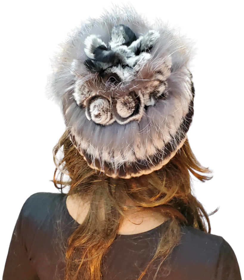 Hat Style RAH06 Chinchilla Black