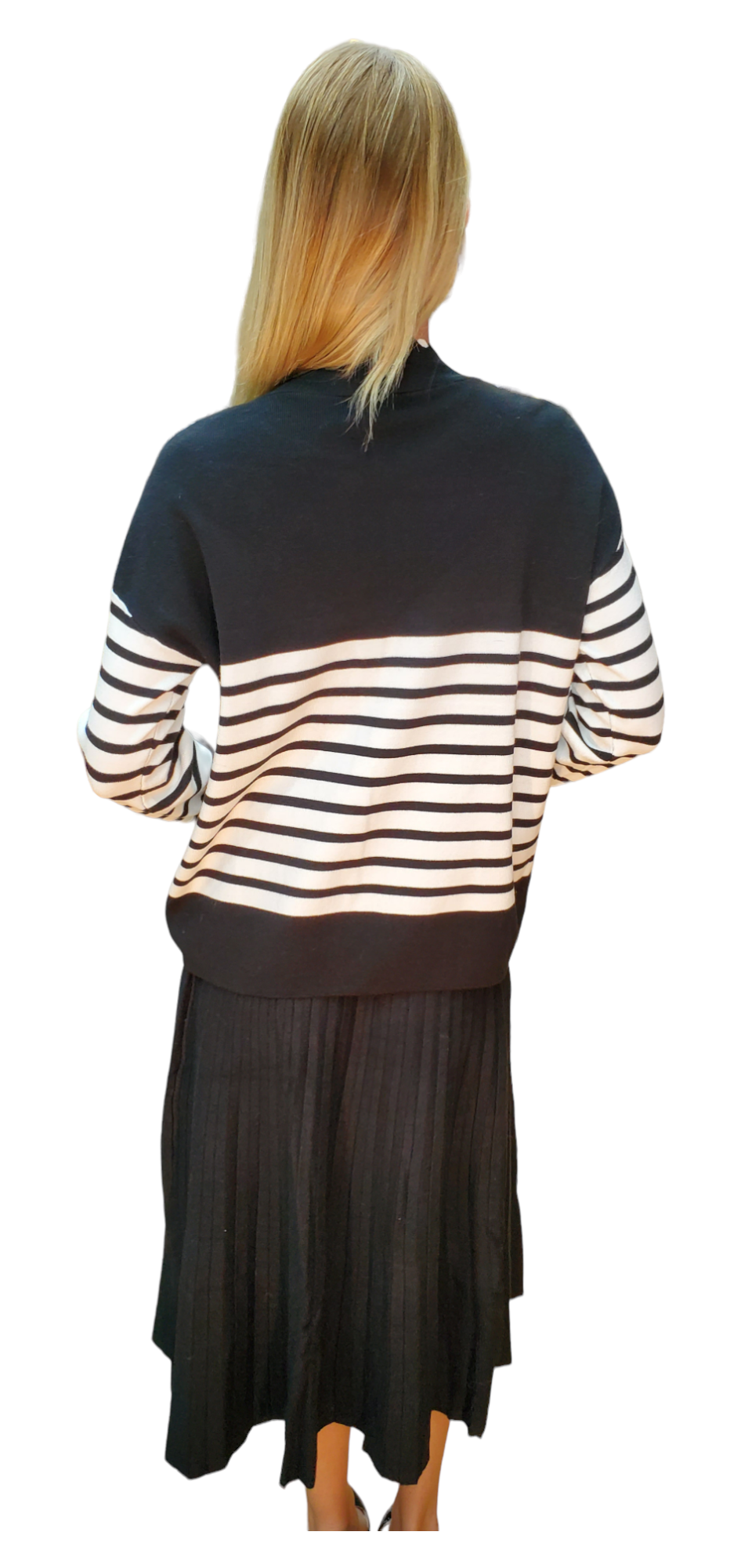 Sweater Style SWR702 Black White