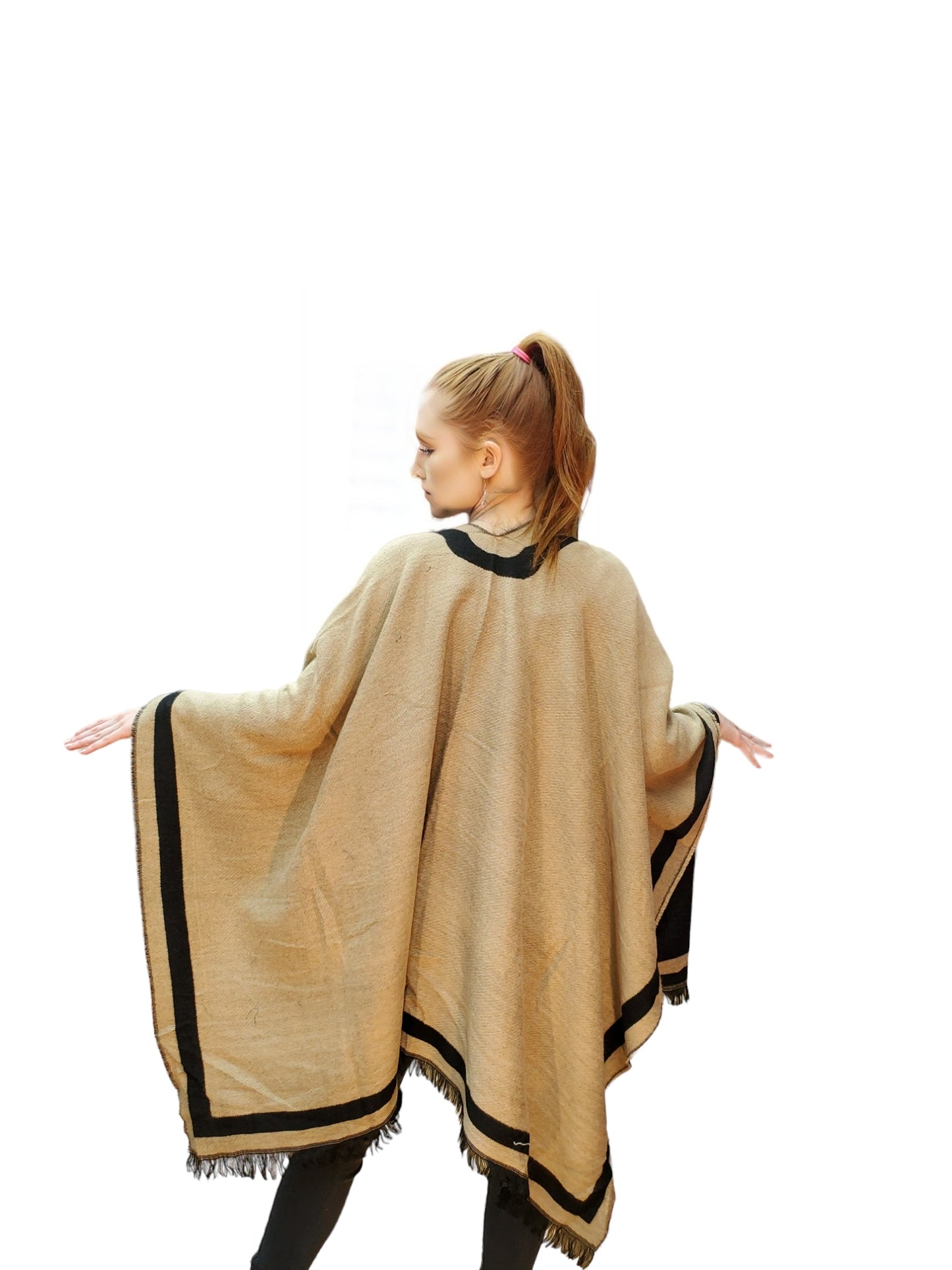 Shawl Style T107 Khaki