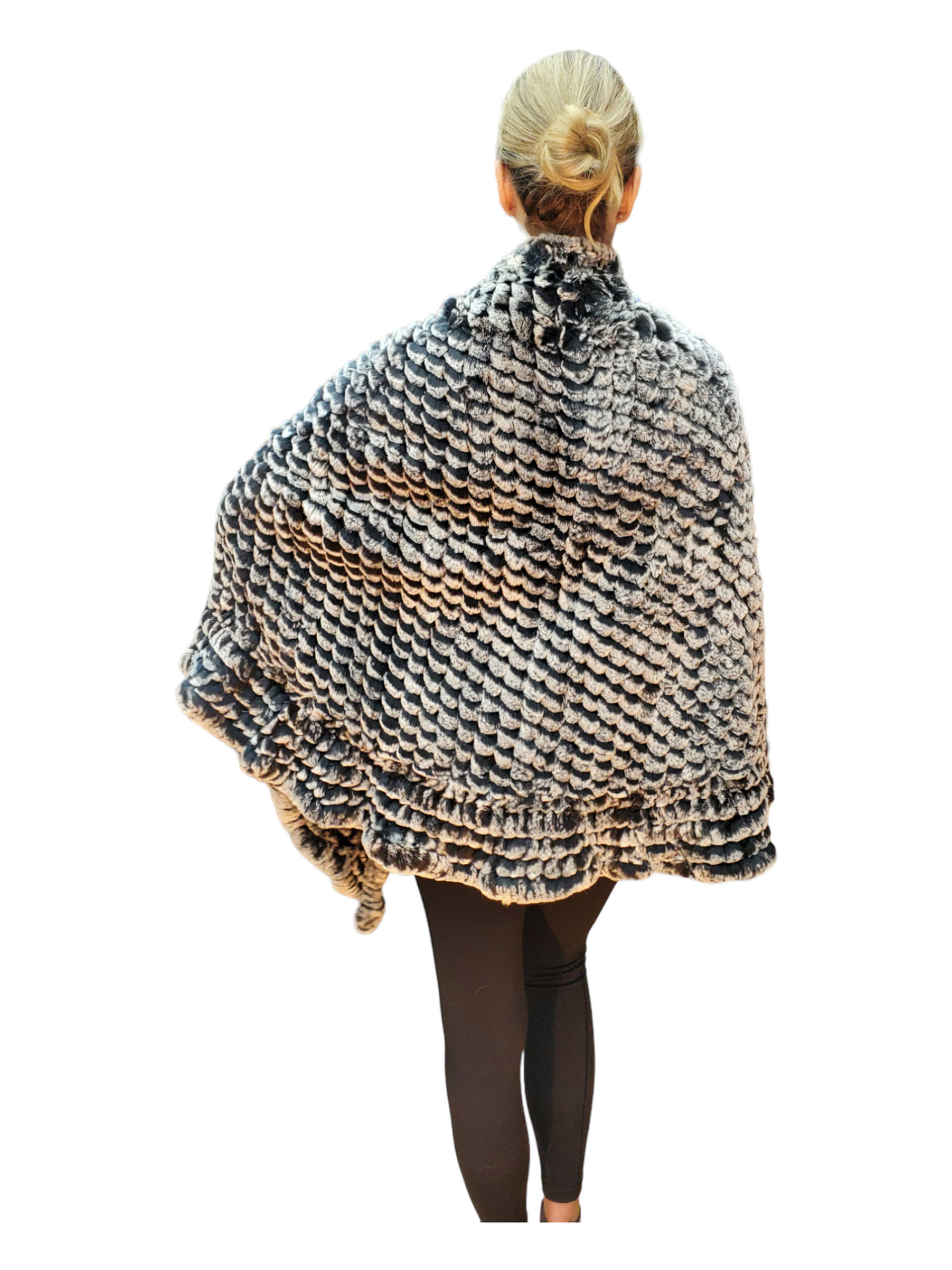 Shawl Style TMN053 Chinchilla