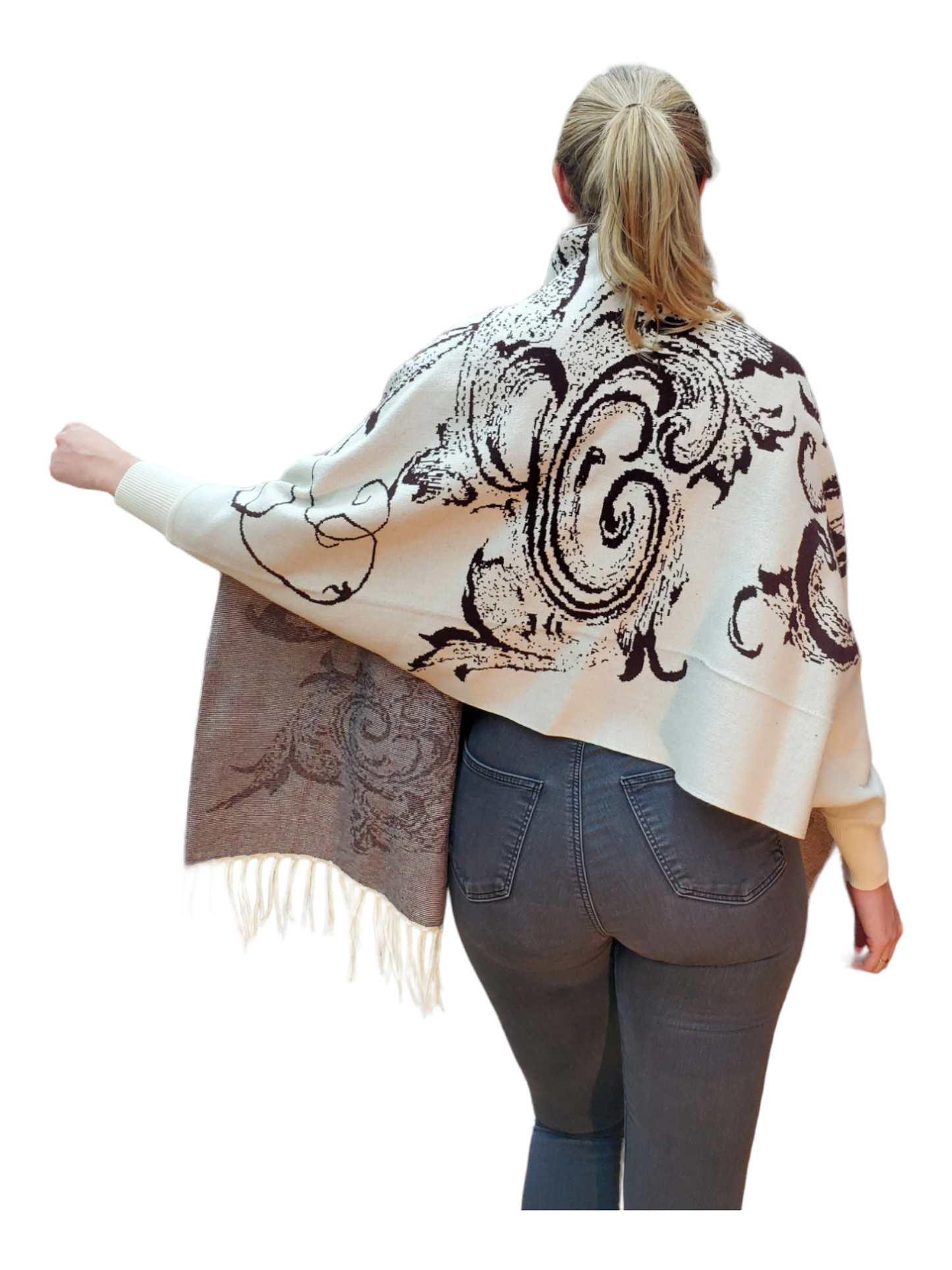 Shawl Style TNX20 Beige