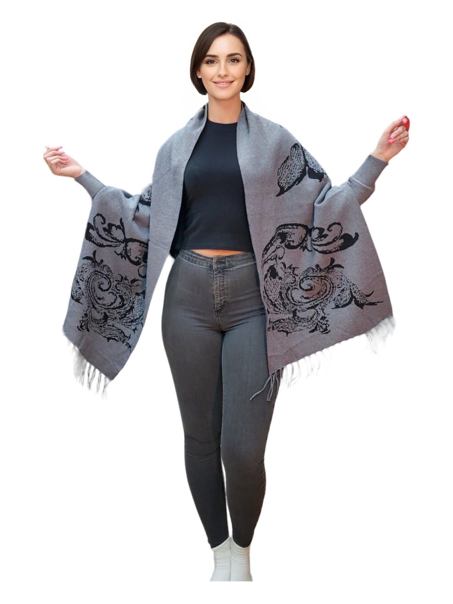 Shawl Style TNX20 Gray