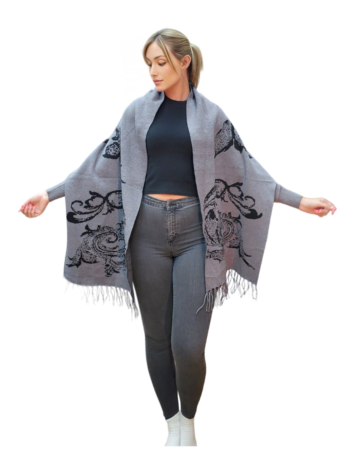 Shawl Style TNX20 Gray