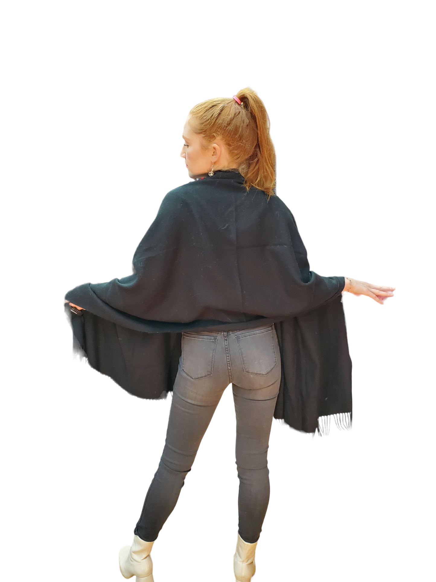 Shawl Style TNY142 Black