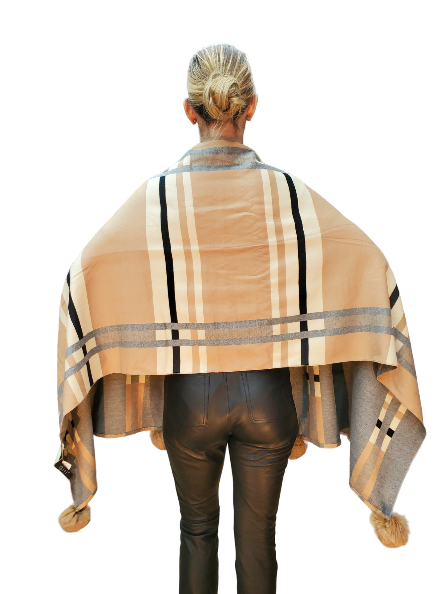 Shawl Style TNY267 Camel