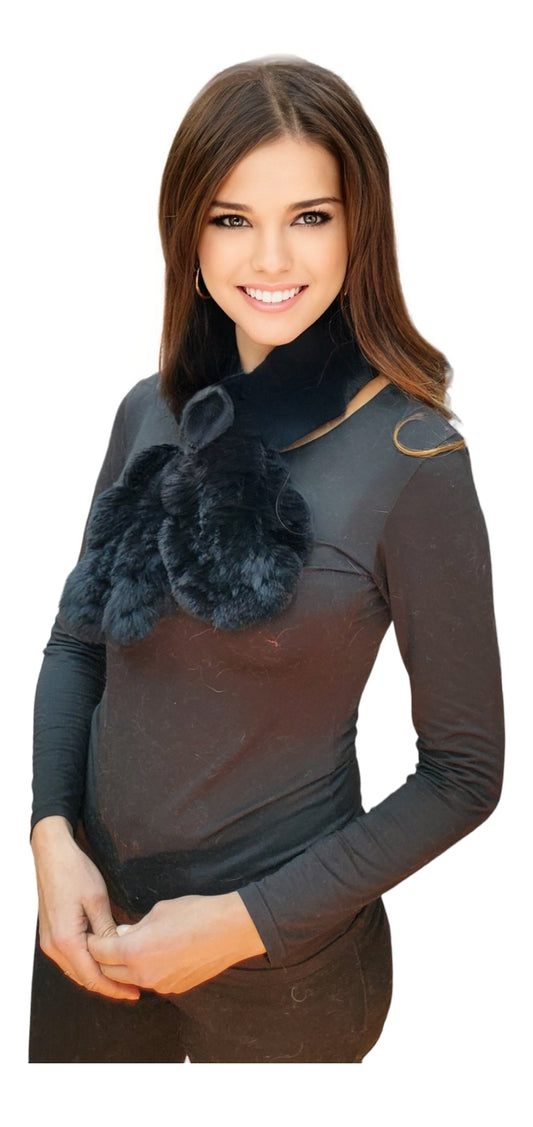 Scarf Style 002R Black