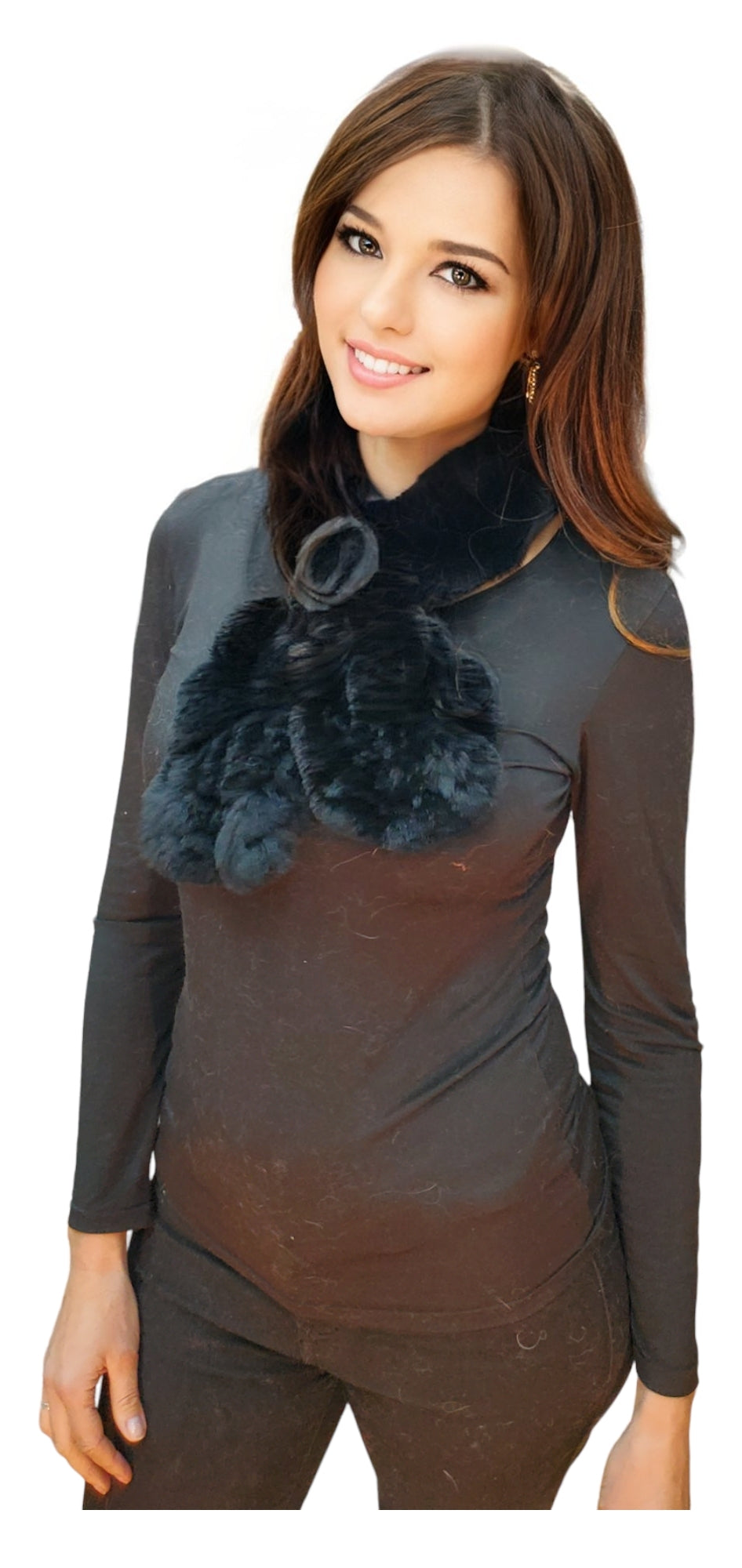 Scarf Style 002R Black