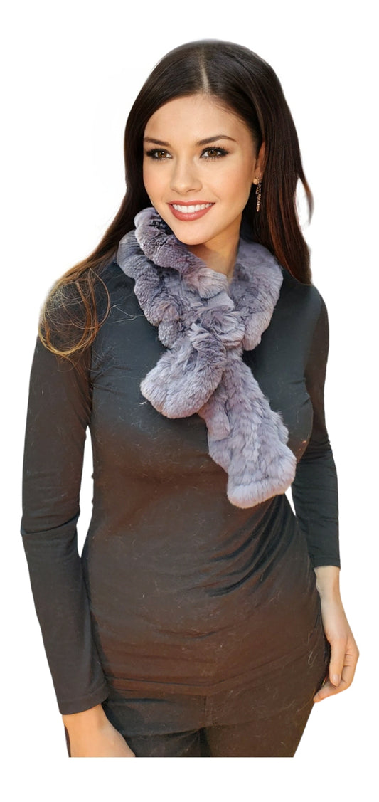 Scarf Style 002RF Gray