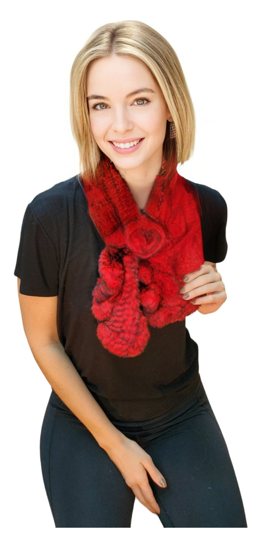 Scarf Style 002R Red