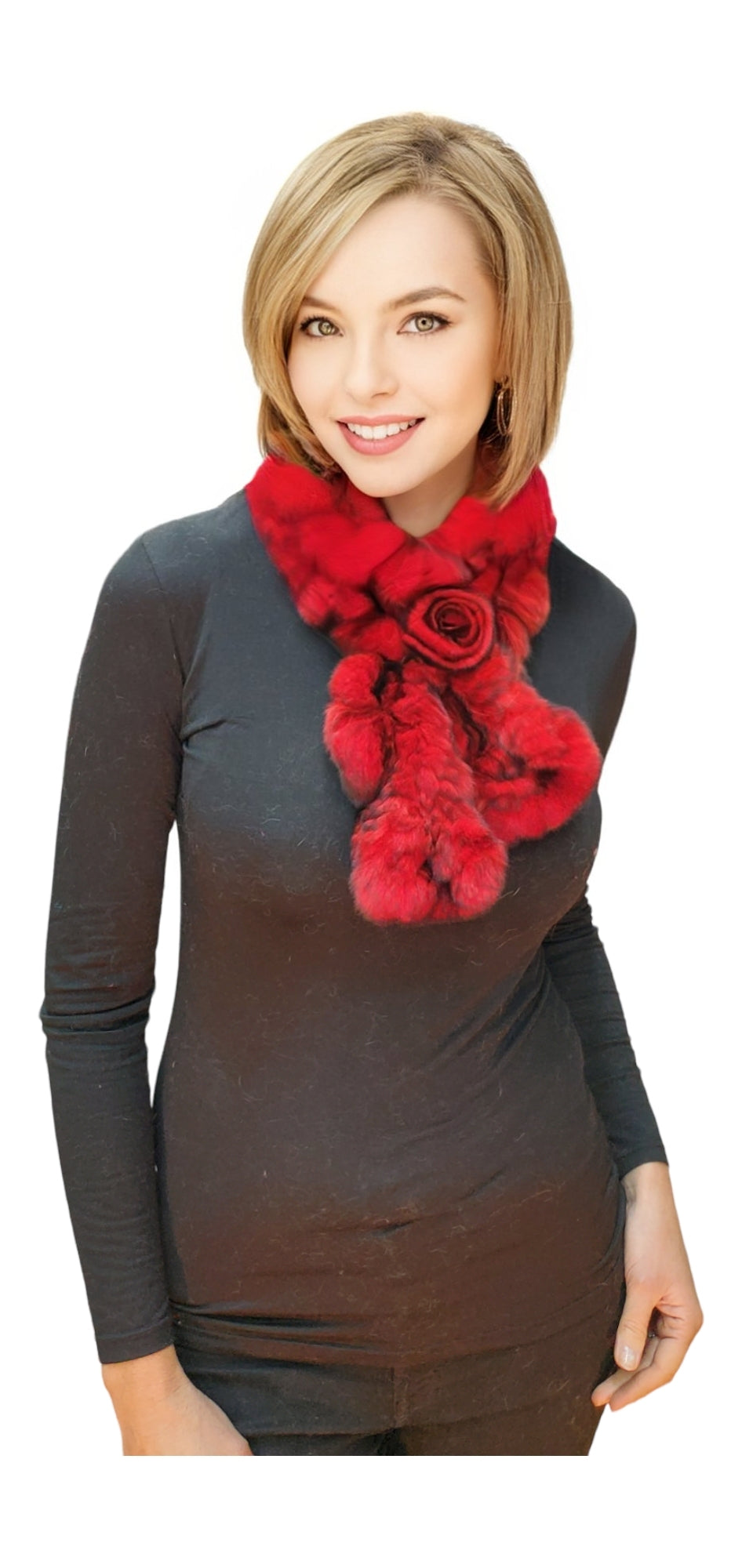 Scarf Style 002R Red