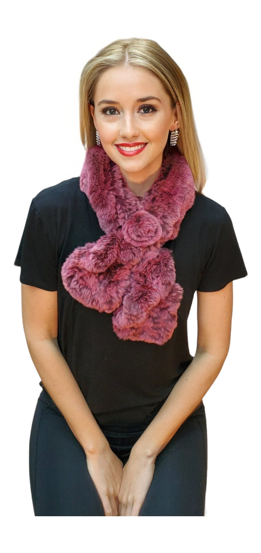 Scarf Style 002R Rose