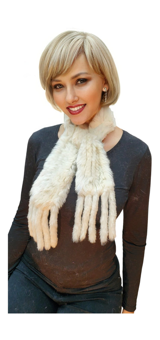 Scarf Style 004R White