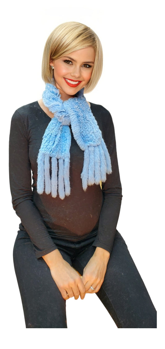 Scarf Style 004R Baby Blue
