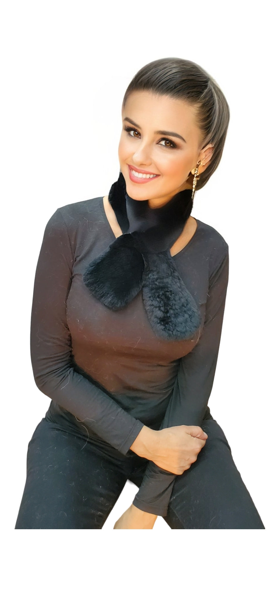 Scarf Style 005R Black