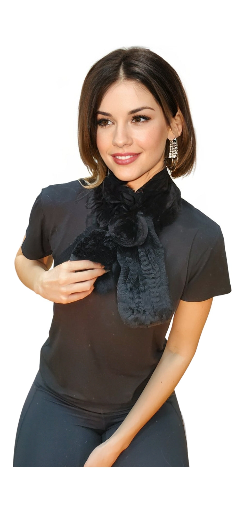 Scarf Style 005R Black