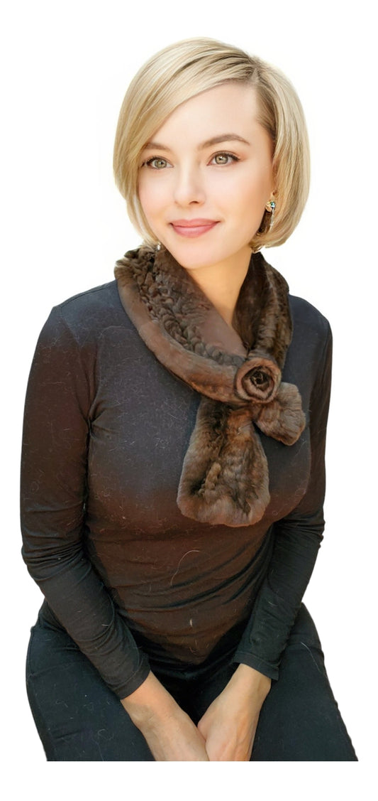 Scarf Style 005R Brown