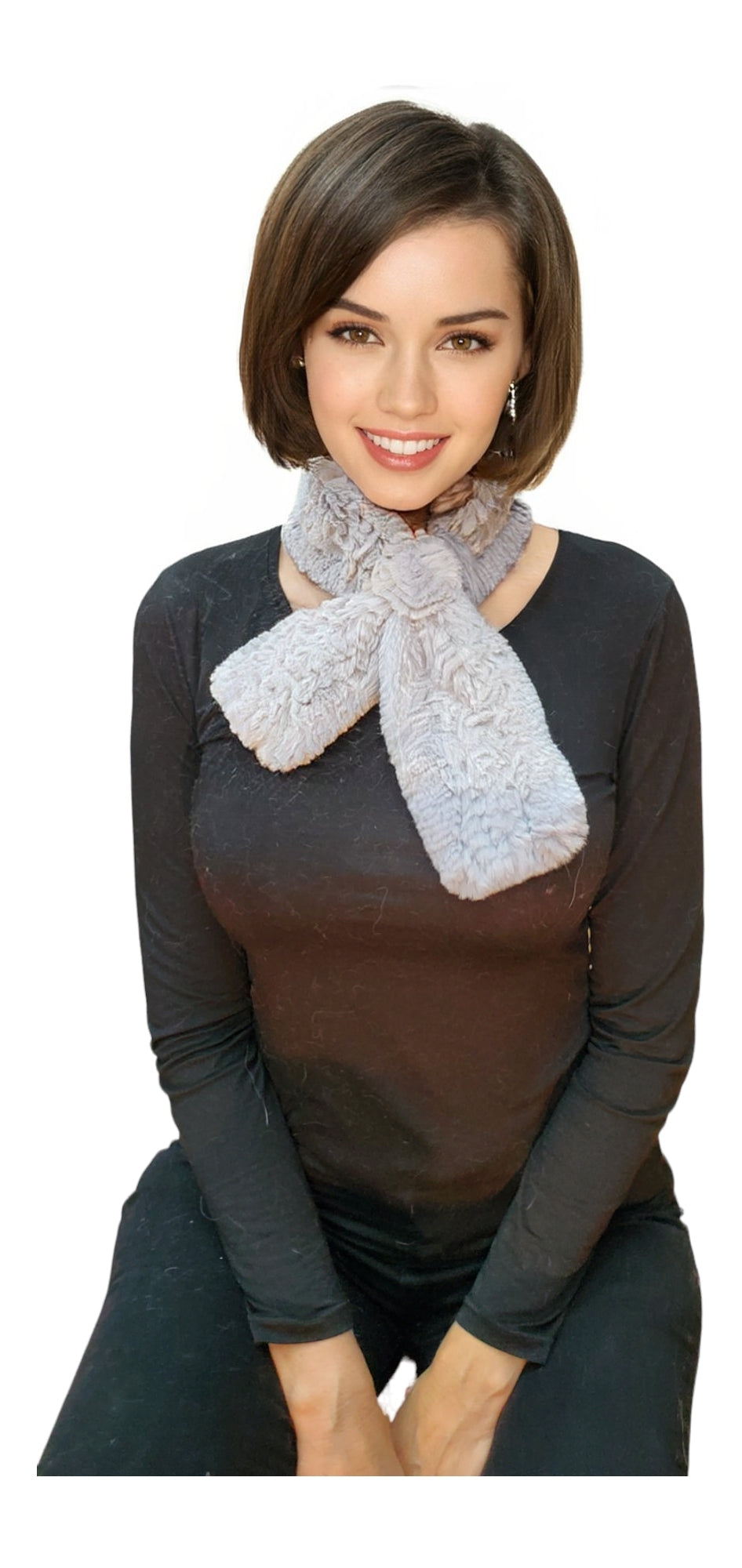 Scarf Style 005R Gray