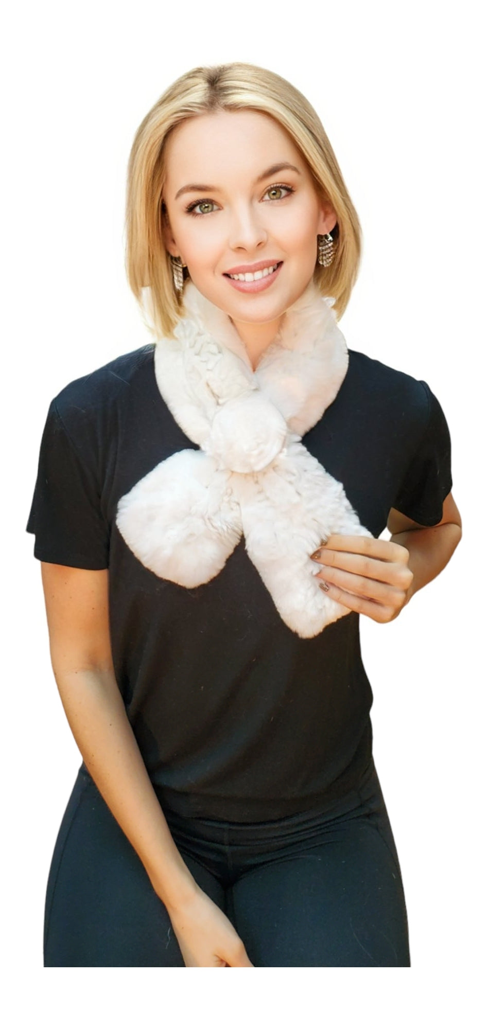 Scarf Style 005R White