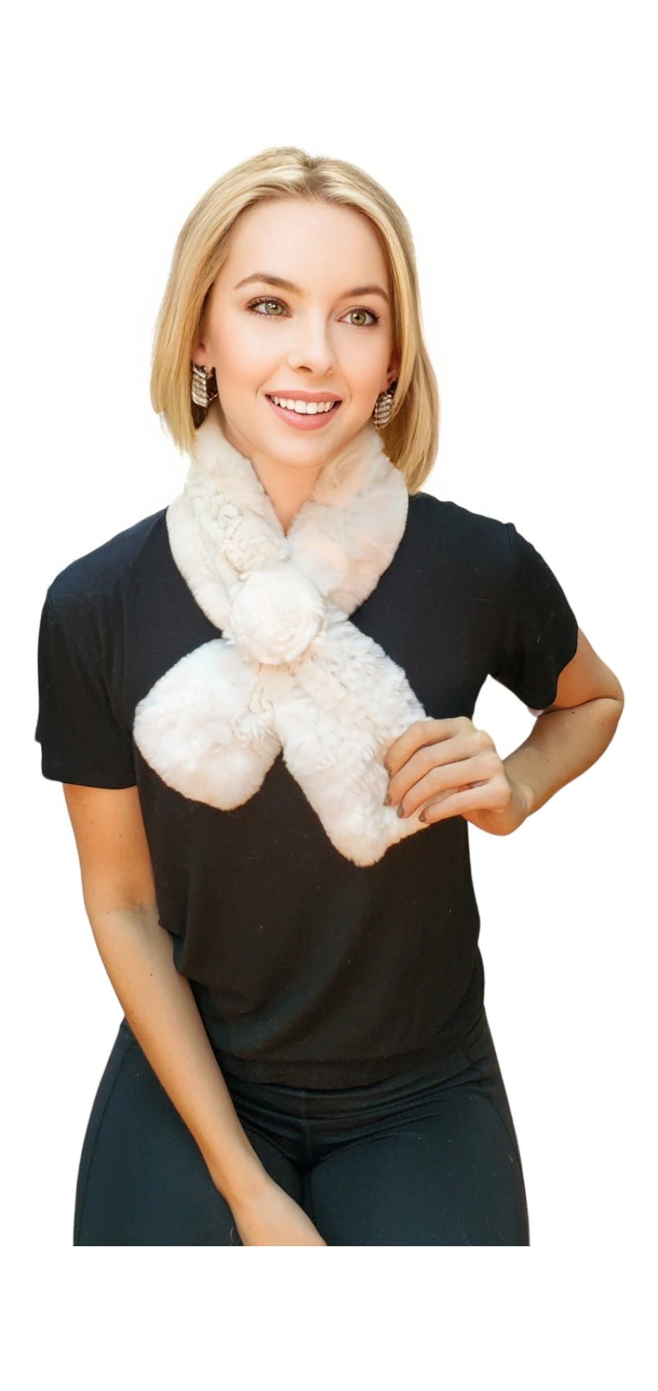 Scarf Style 005R White