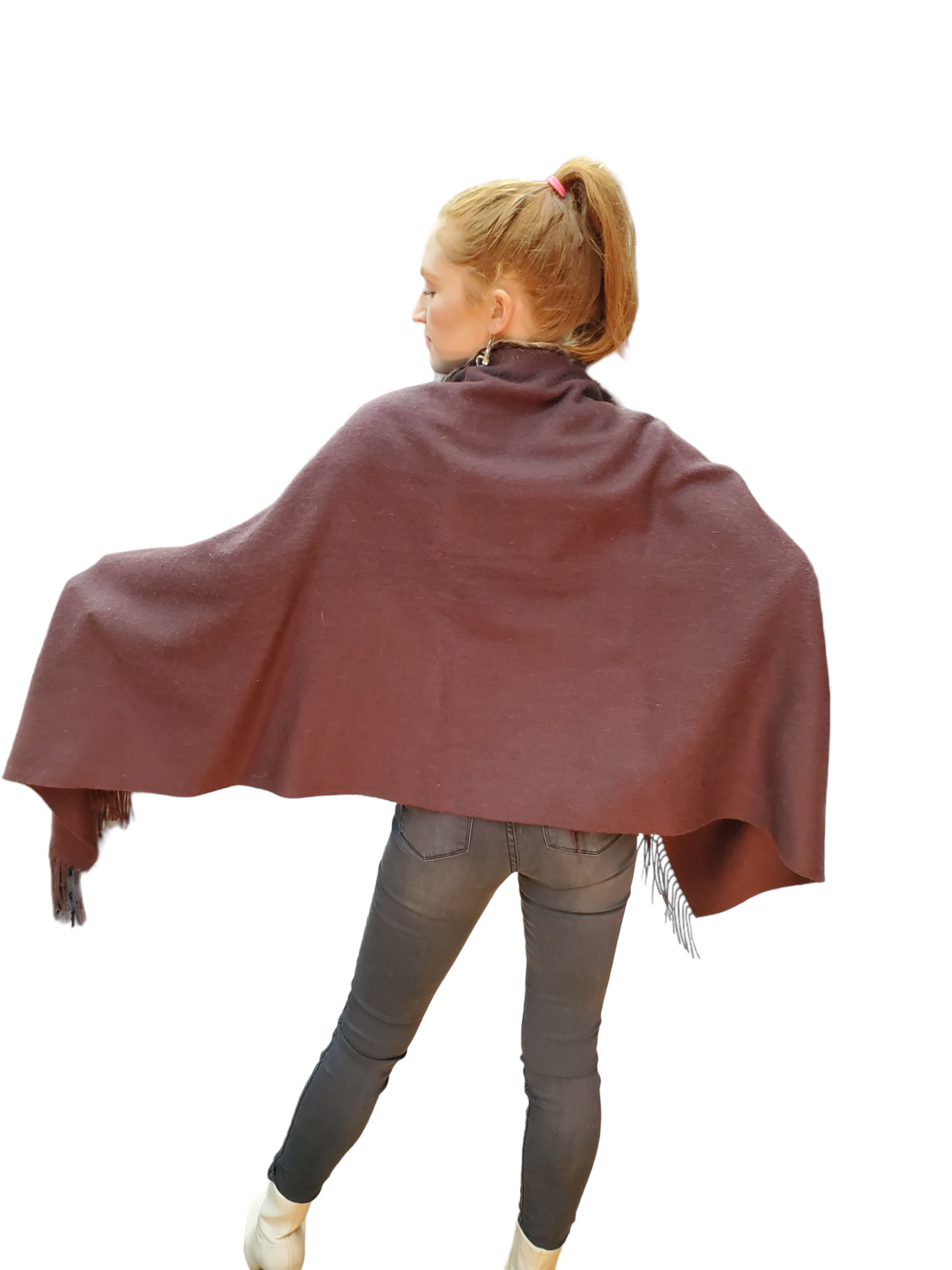 Shawl Style 10-0028 Brown