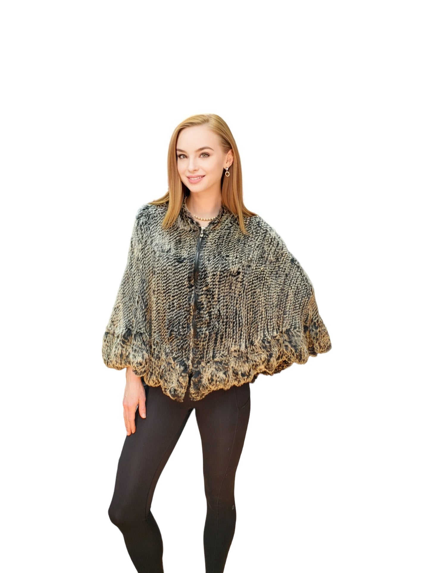 Ponchos Style 129 Chinchilla