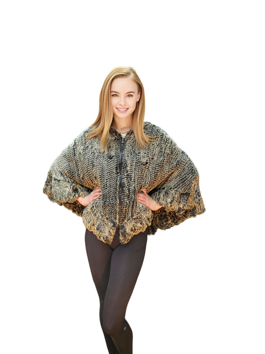 Ponchos Style 129 Chinchilla