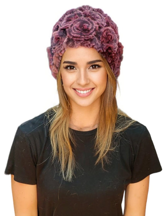 Hat Style 135R Mauve Black Tips