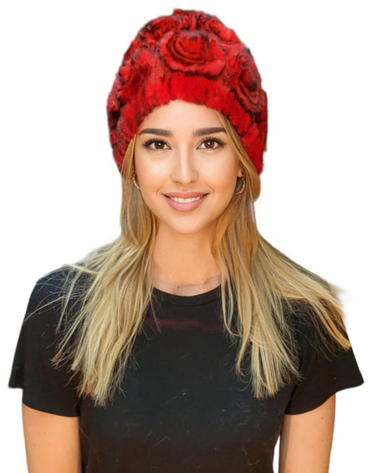 Hat Style 135R Red Black Tips